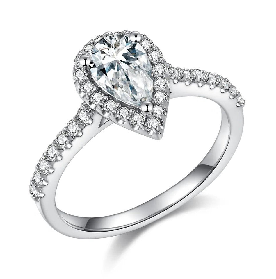 Halo ring sales 1 carat