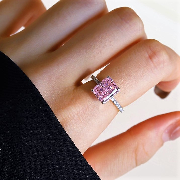 Moissanite pink store